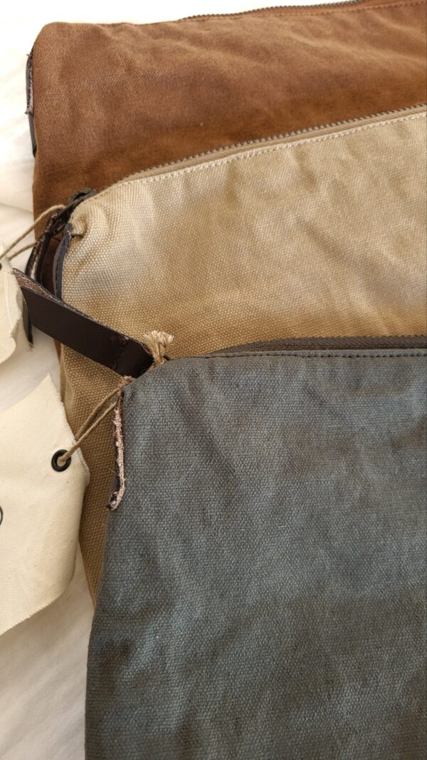 Reise-Make-up-Canvas-Tasche