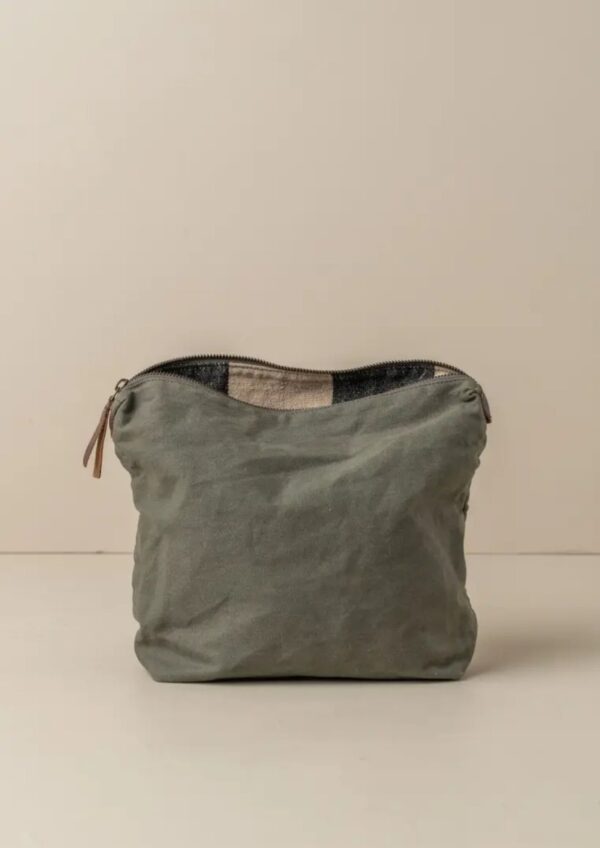 Reise-Make-up-Canvas-Tasche