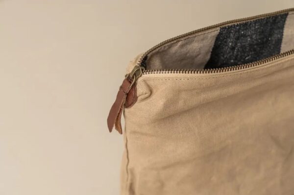 Reise-Make-up-Canvas-Tasche